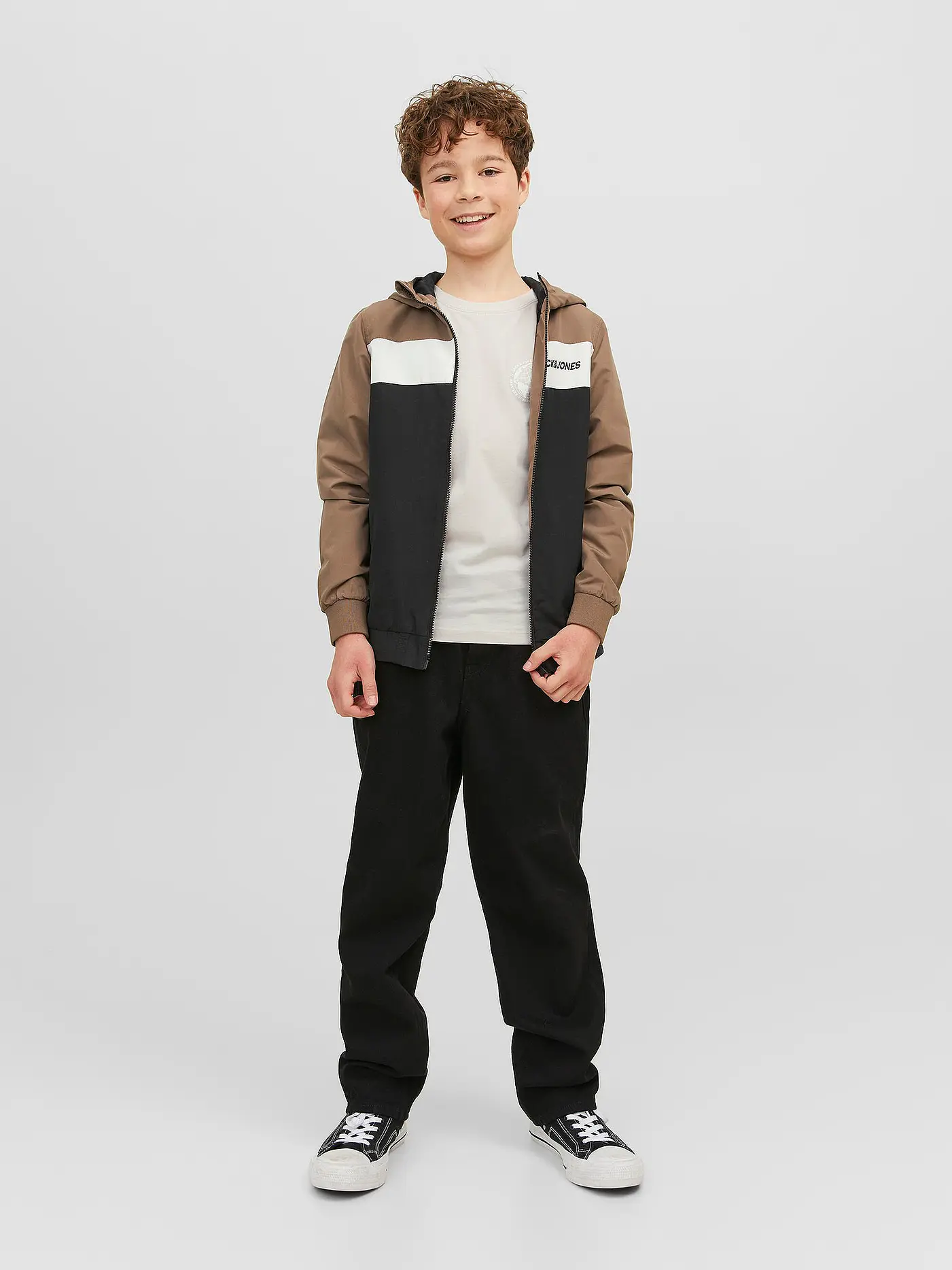 JACK & JONES | Jungen T-Shirt JCOFILO | beige